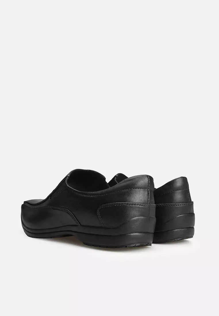 World Balance Easy Soft Miami Men Formal Black Shoes