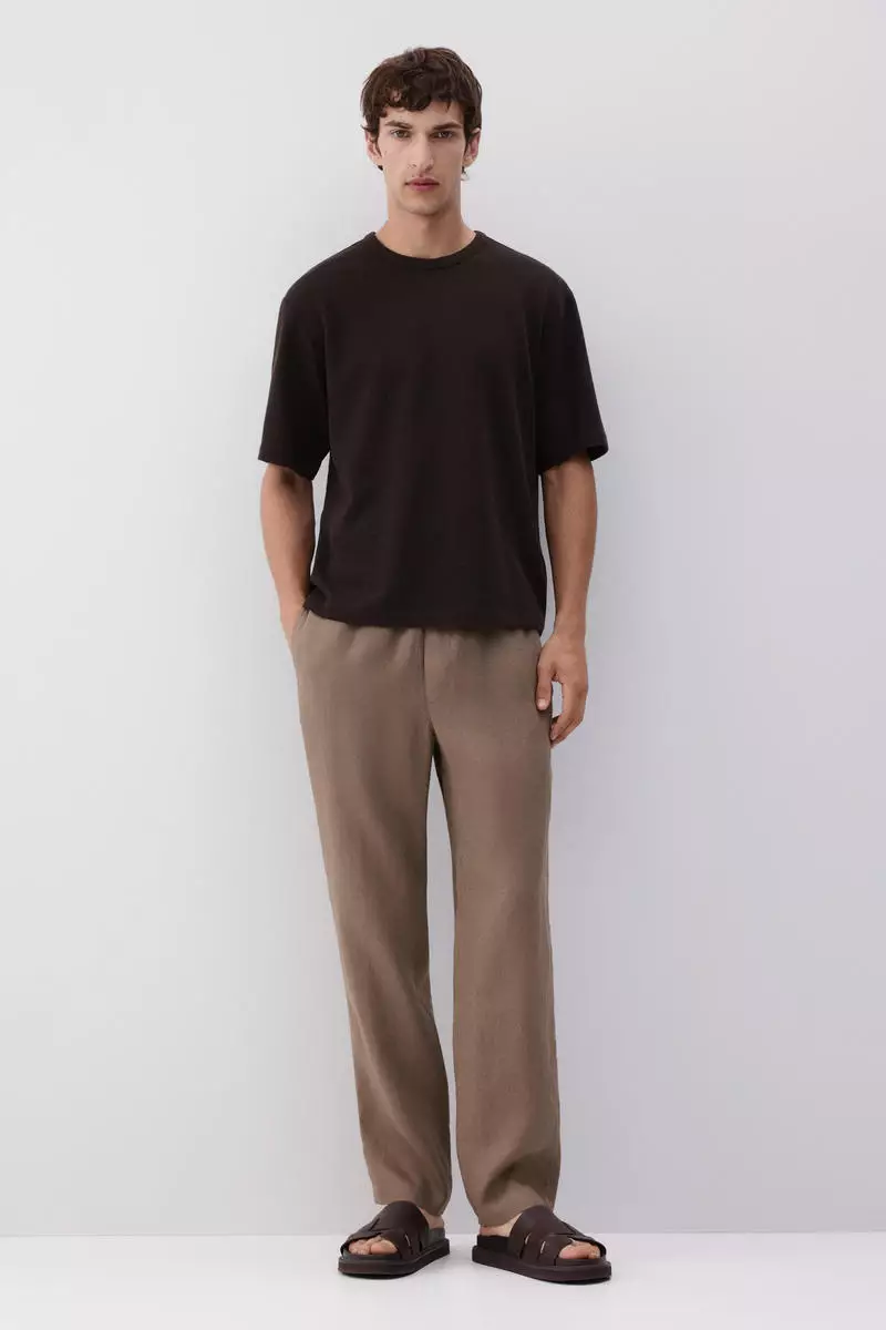 H&M Regular Fit Linen trousers