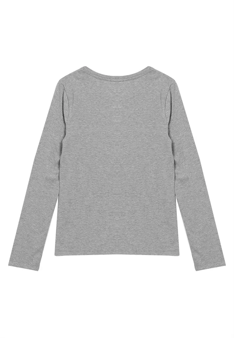 Buy GAP Long Sleeve Tee 2024 Online ZALORA Singapore