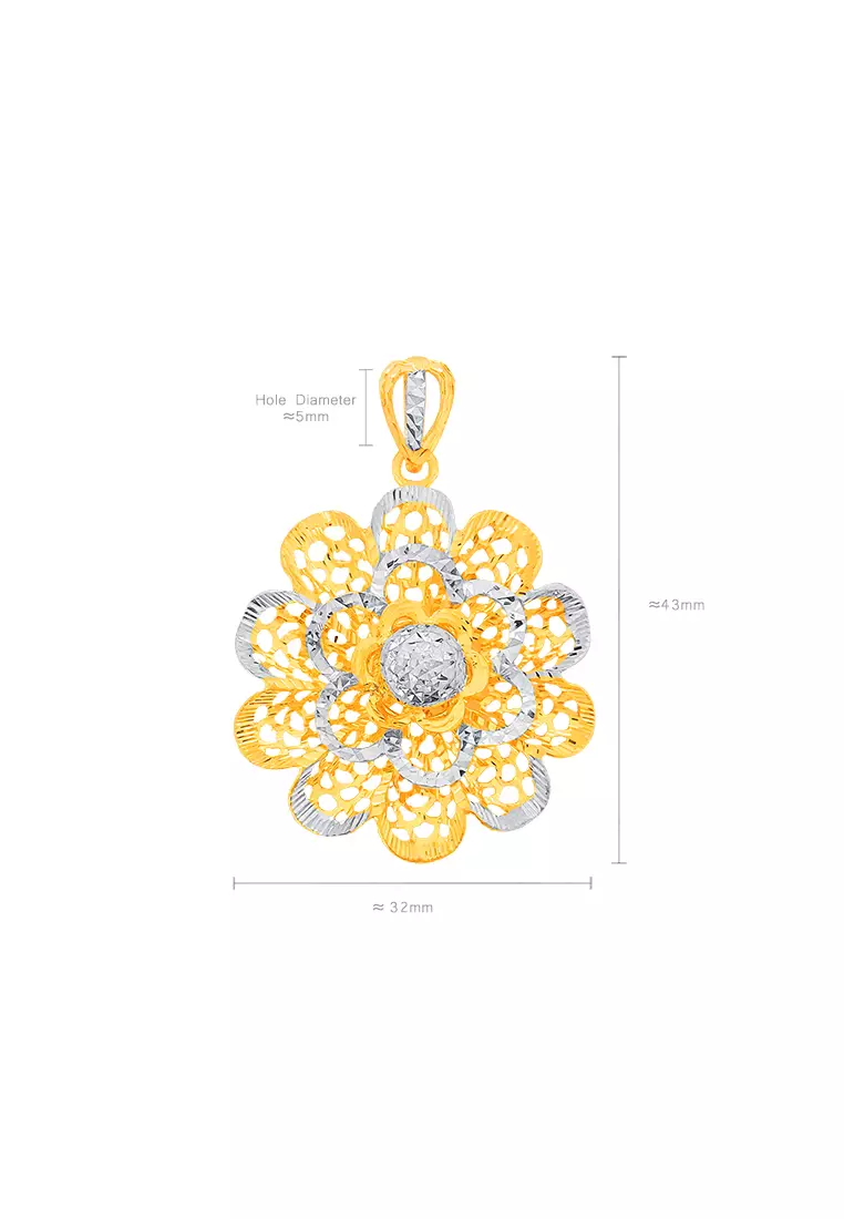 916/22K金 吊墜 B10