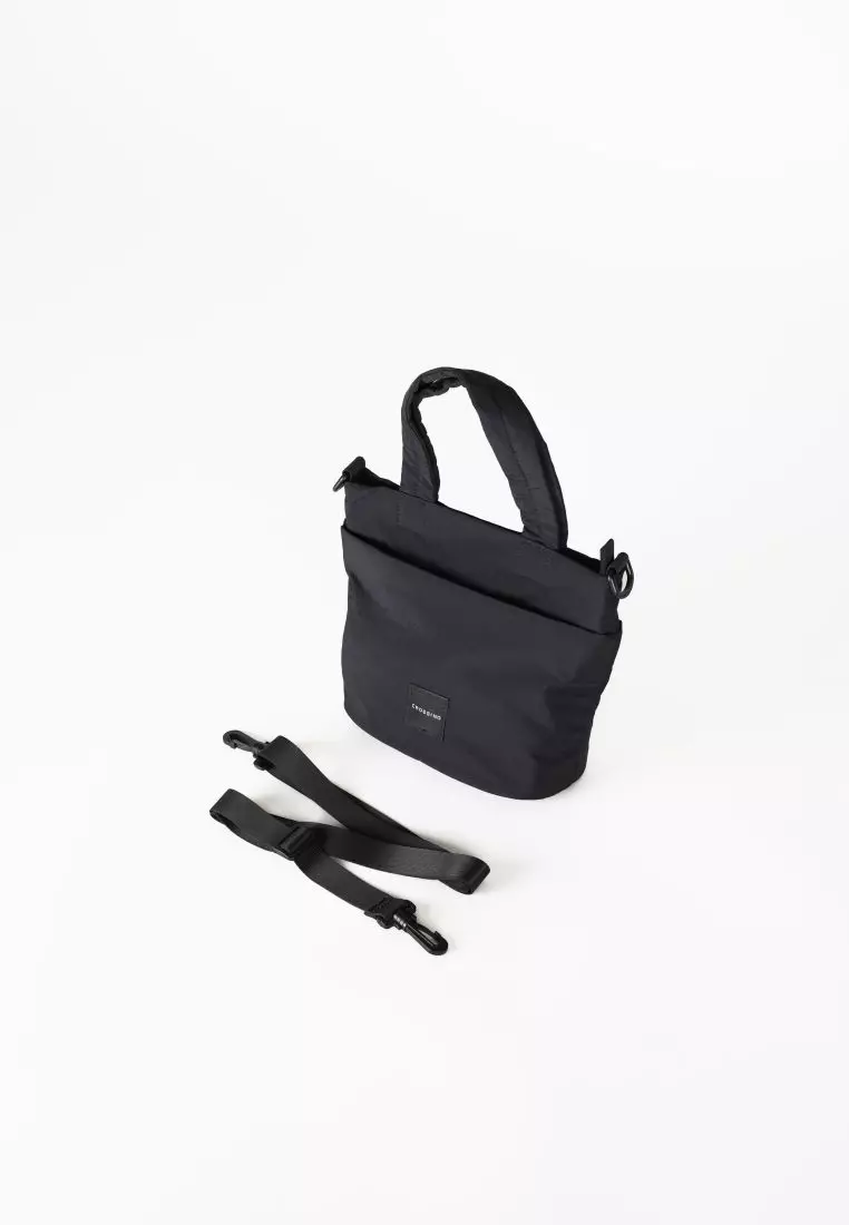 Crossing Jill Anti-Theft RFID Dual Carry Crossbody Bag V2 - Black