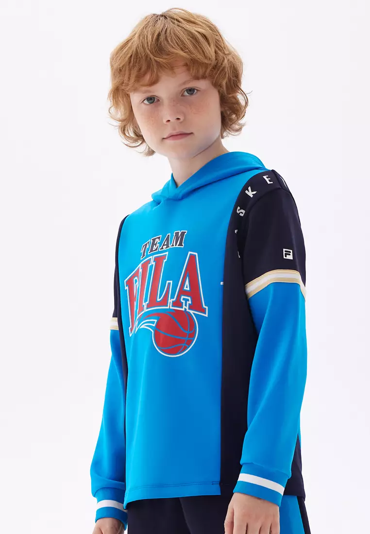 Kids fila hoodie sales