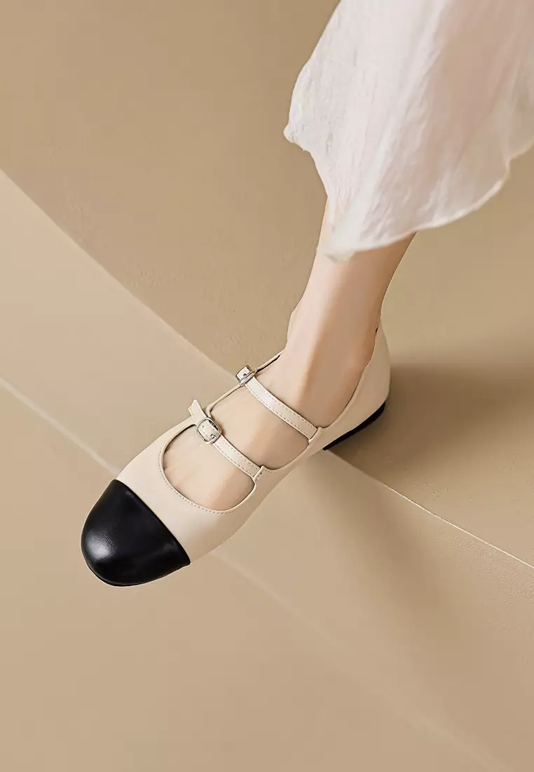 Double Strap Mary Jane Shoes WW883-1
