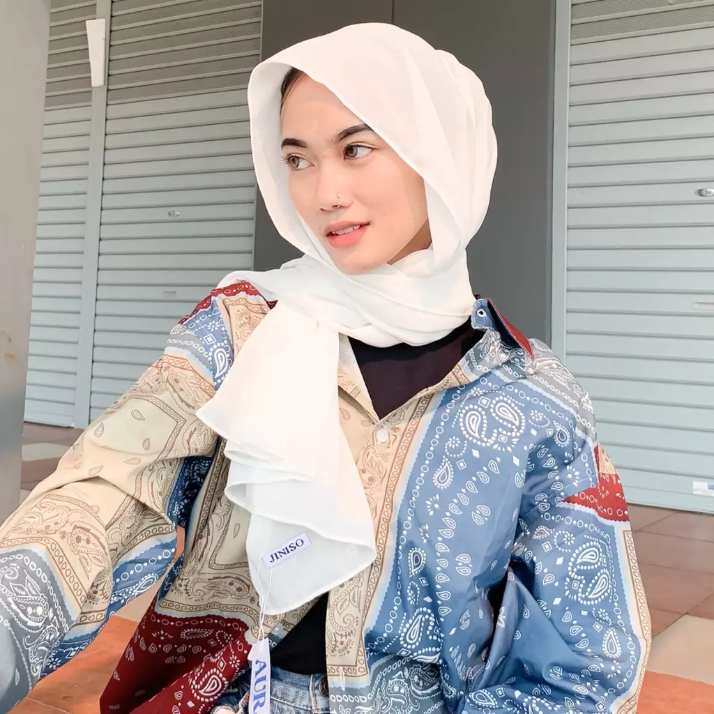 AURA Active Hijab Pashmina Shawl