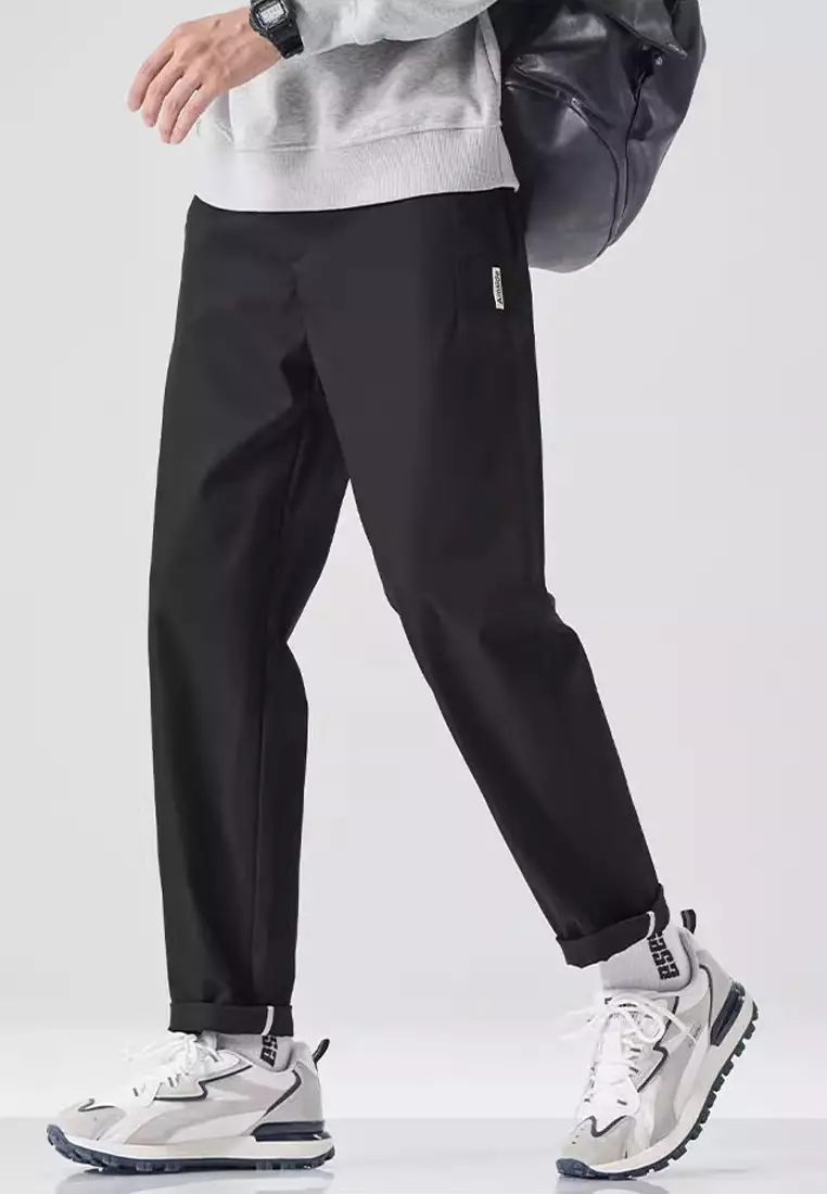 Elasticated Waist Slim Pants