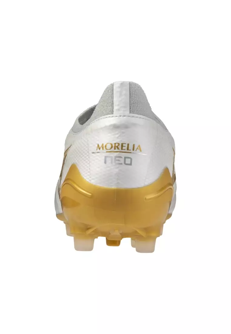 Morelia Neo 1V Elite AG Unisex White/MP Gold/ Cool Gray