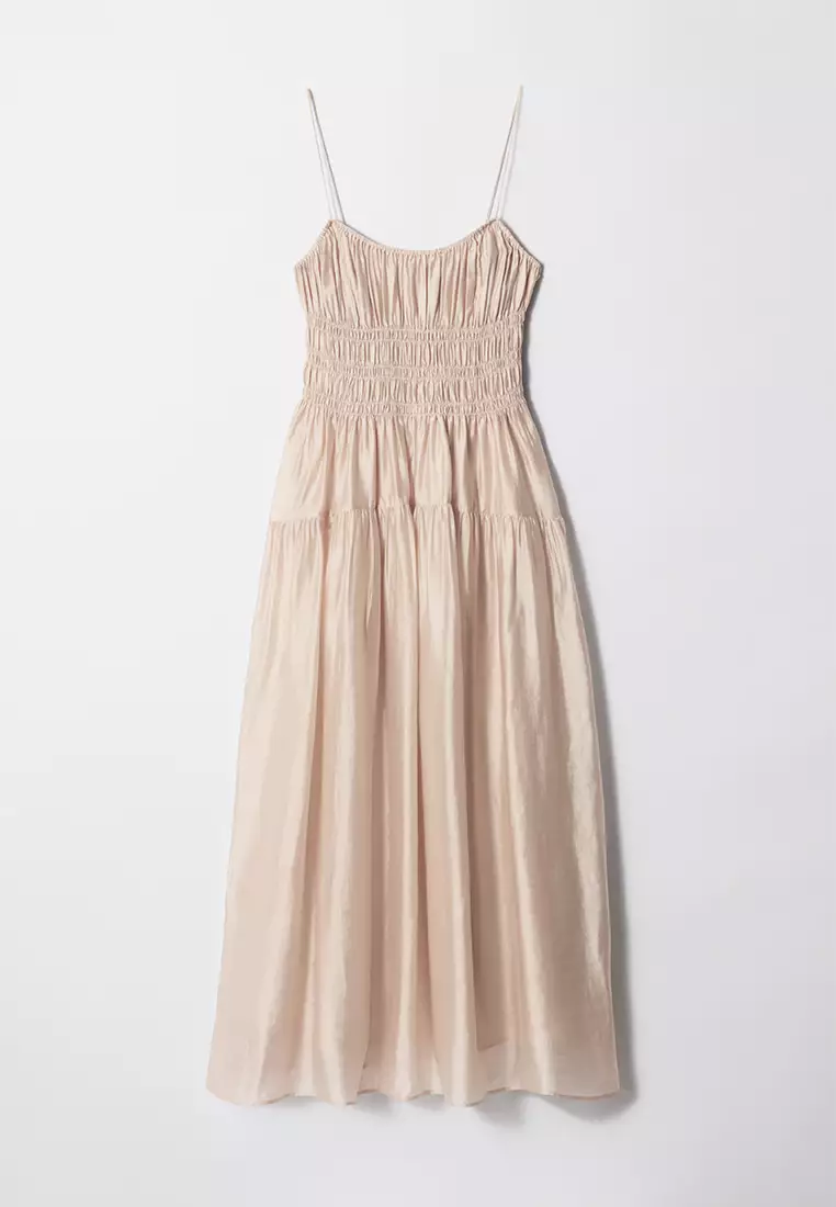 Ruched Midi Dress