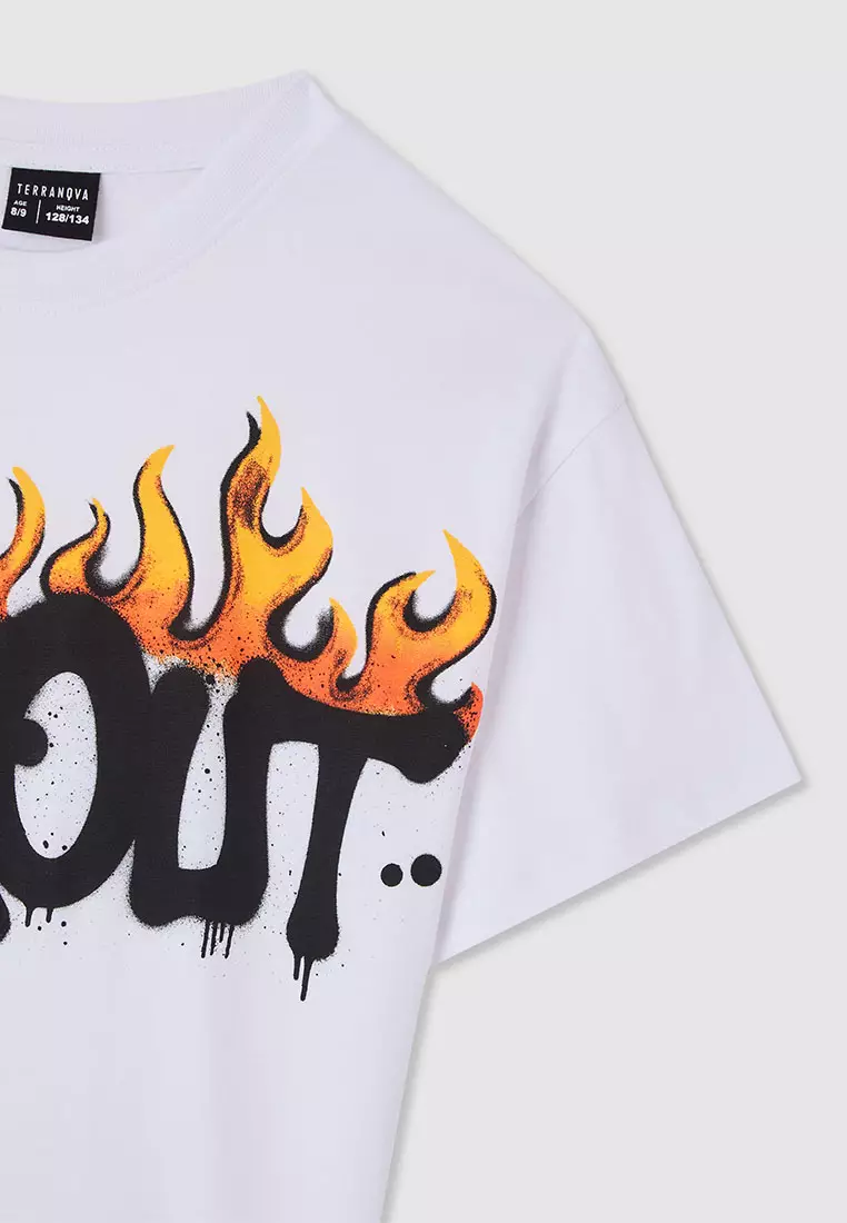 Kids Boys Short-Sleeved T-Shirt