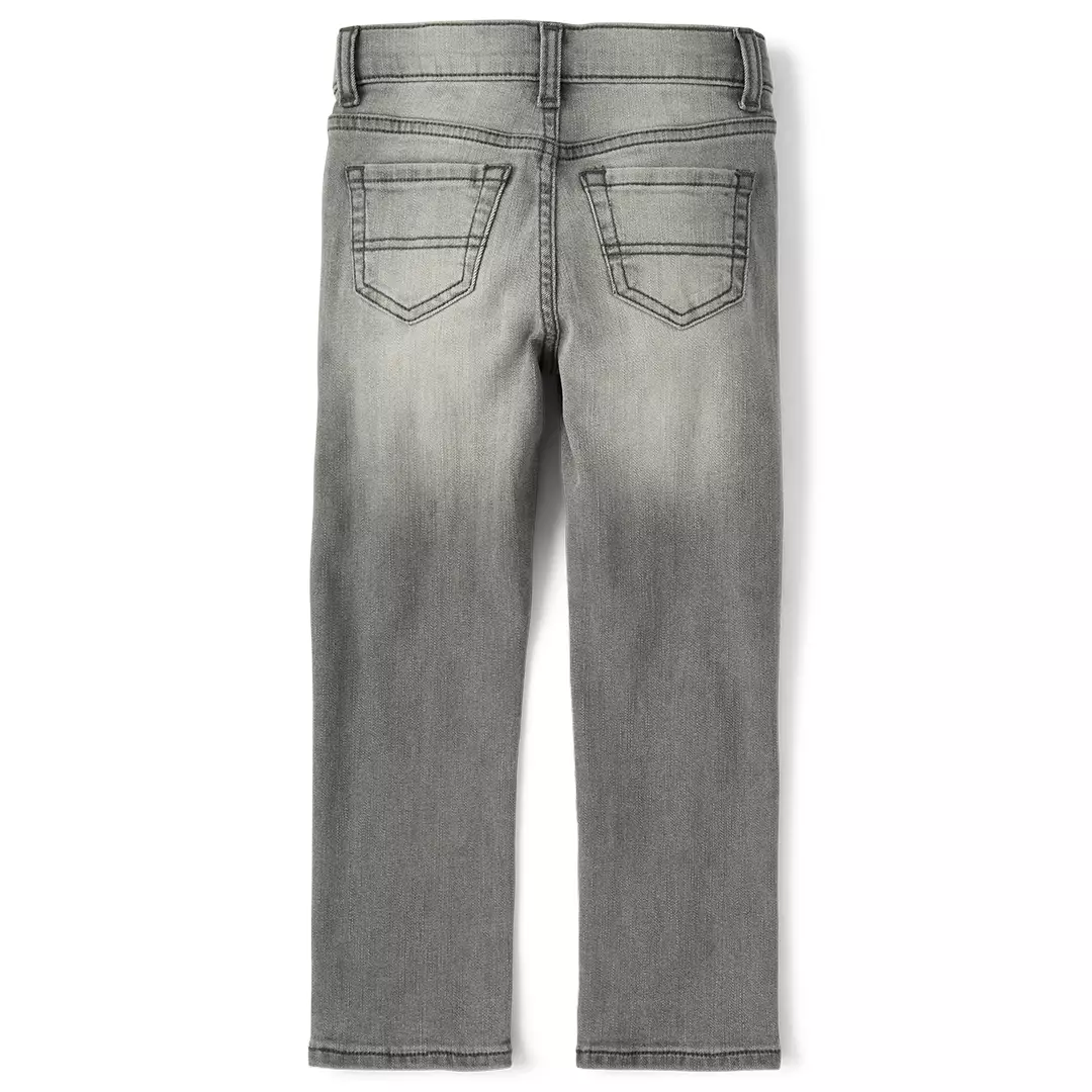 Boys Stretch Straight Jeans - Celana Panjang Anak Laki ()