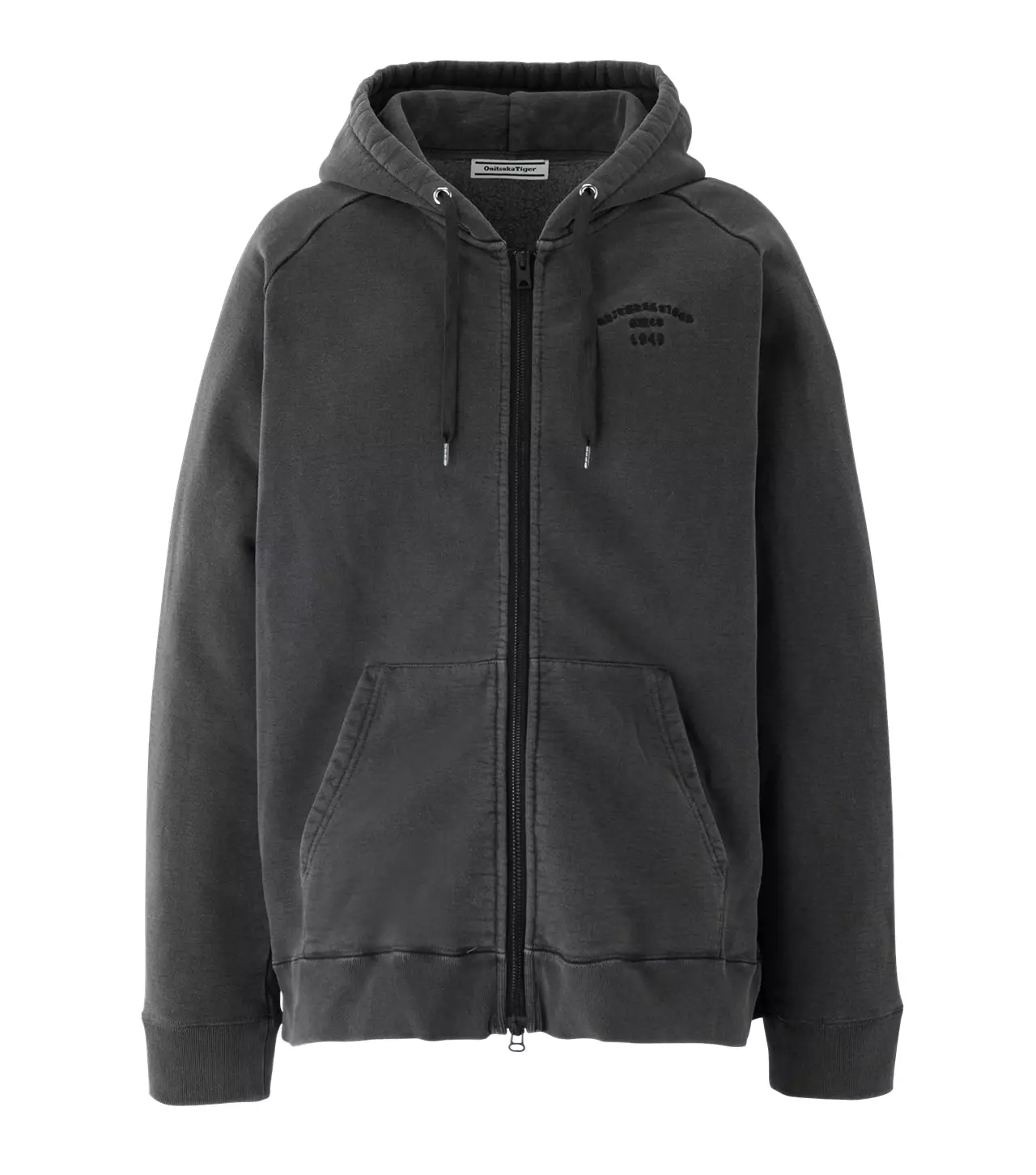 トップス Onitsuka tiger WASHED ZIP UP HOODIE Jual Onitsuka Tiger WASHED ZIP UP HOODIE Original 2025
