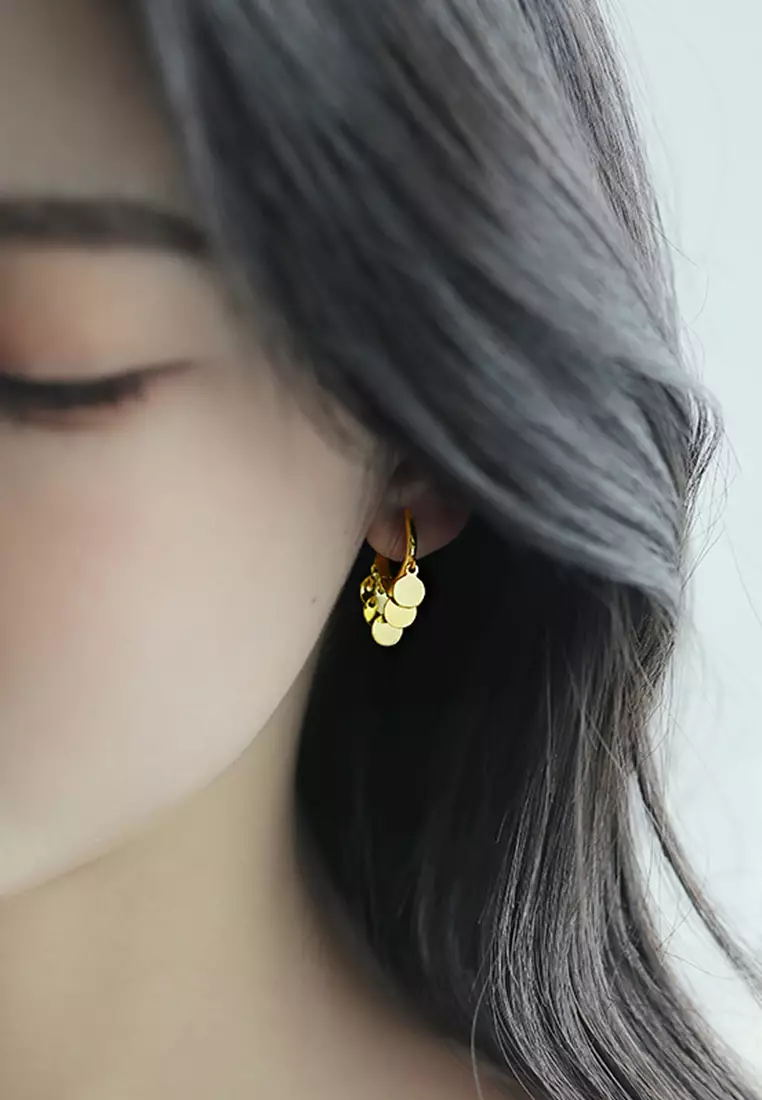 Anting princess Wanita Titanium Korea Antingan Anti Pudar high quality Kotak Indah COD