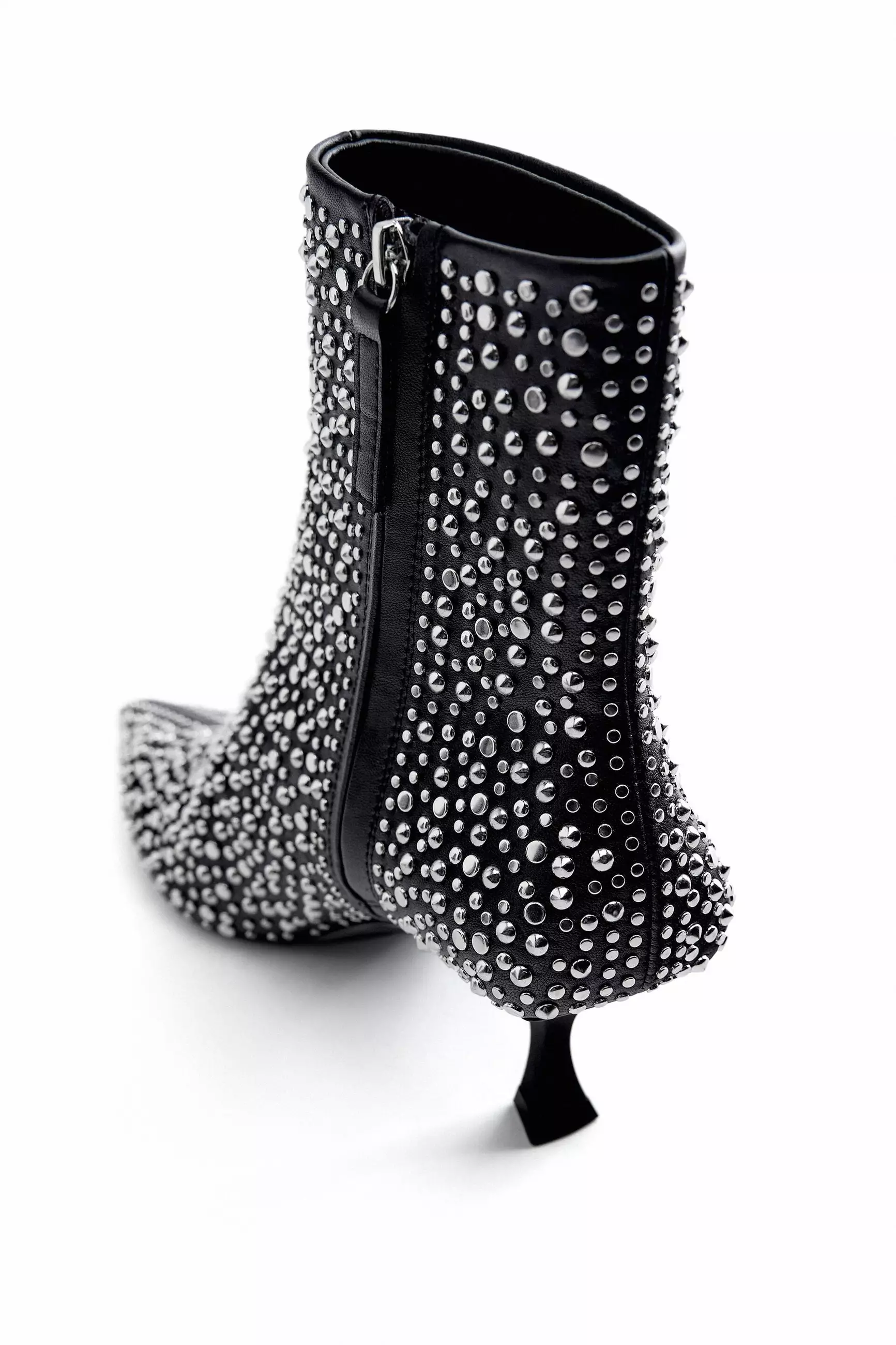 ZARA High Heel Studded Ankle Boots 2025 Buy ZARA Online ZALORA