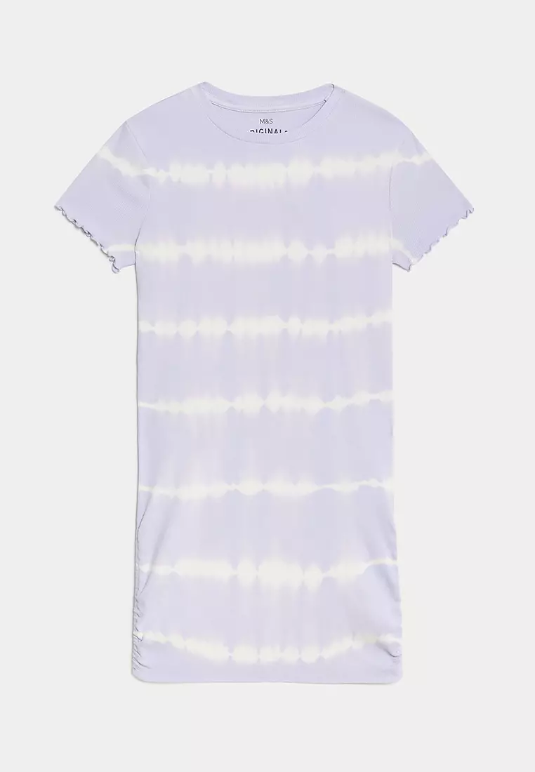 Cotton Rich Slogan Dress