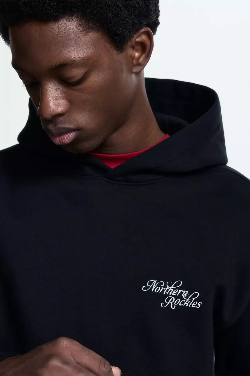 Relaxed Fit Printed hoodie