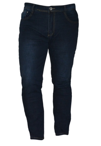 Walker Underwear blue Walker Basic Skinny Fit Denim Fashion Jeans (Midnight Blue) 22605AA9369CBBGS_1