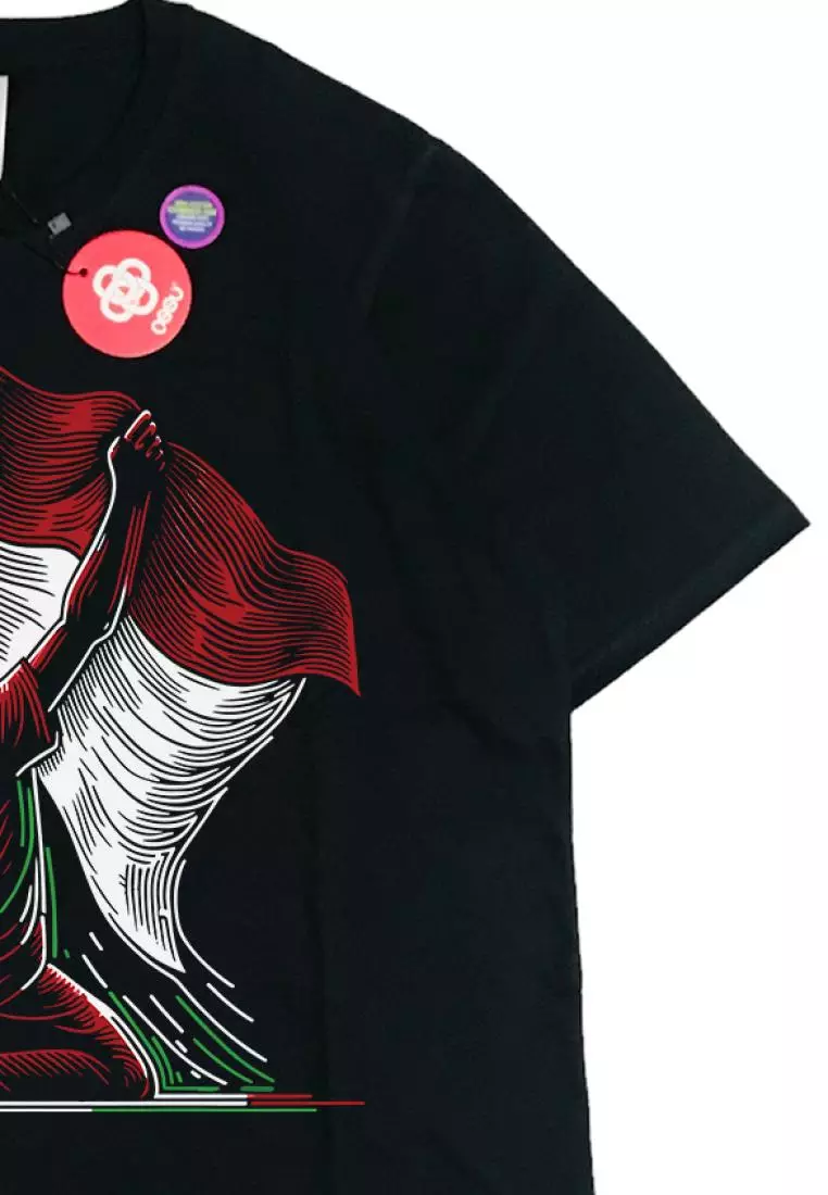 OSSU Artistic Indonesia Black Tshirt