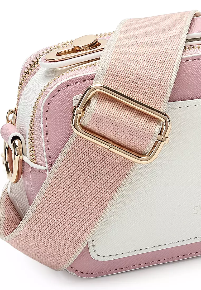 Women's Shoulder Bag / Sling Bag / Crossbody Bag (單肩包 / 斜孭袋) - 粉紅色