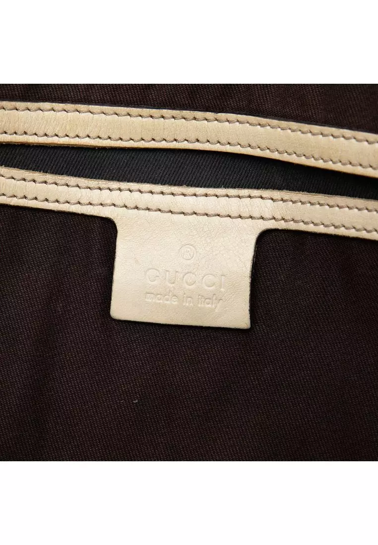 Pre-Loved Gucci Gg Supreme Joy Vertical Tote