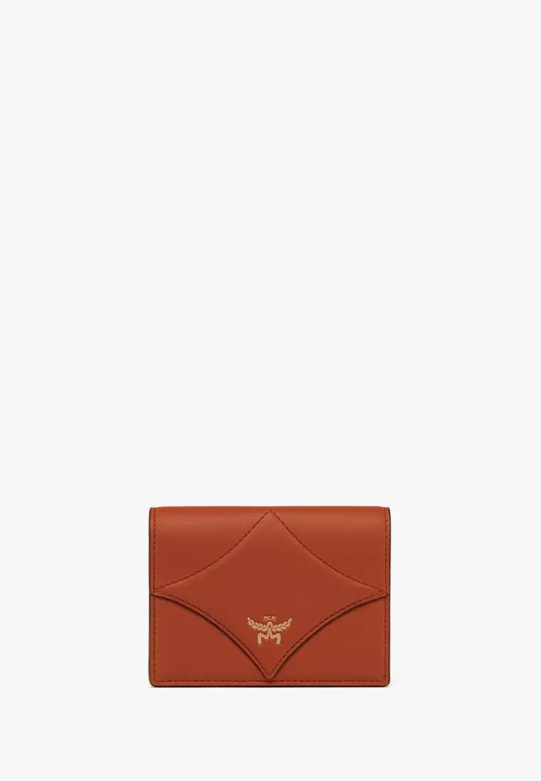 Diamond Snap Wallet in Spanish Calf Leather