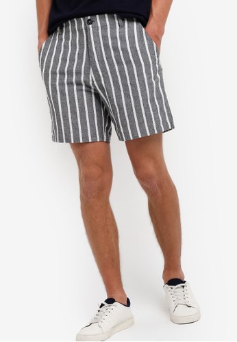 NT - Striped Linen Shorts