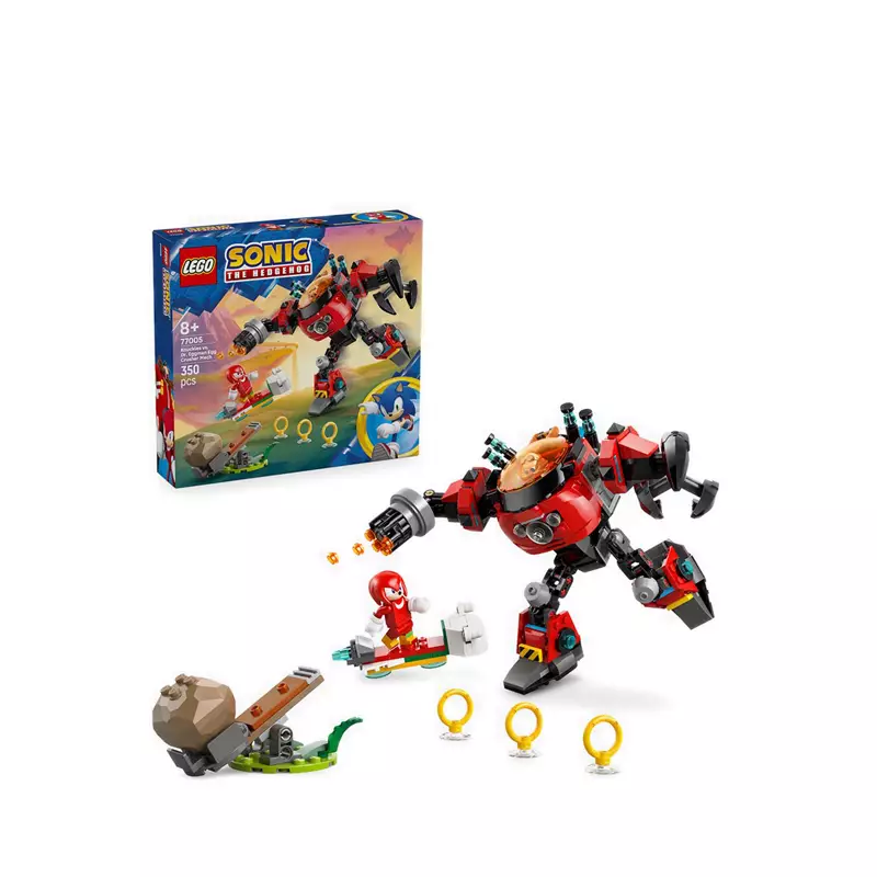 LEGO®  Knuckles vs. Dr. Eggman Egg Crusher Mech - 77005