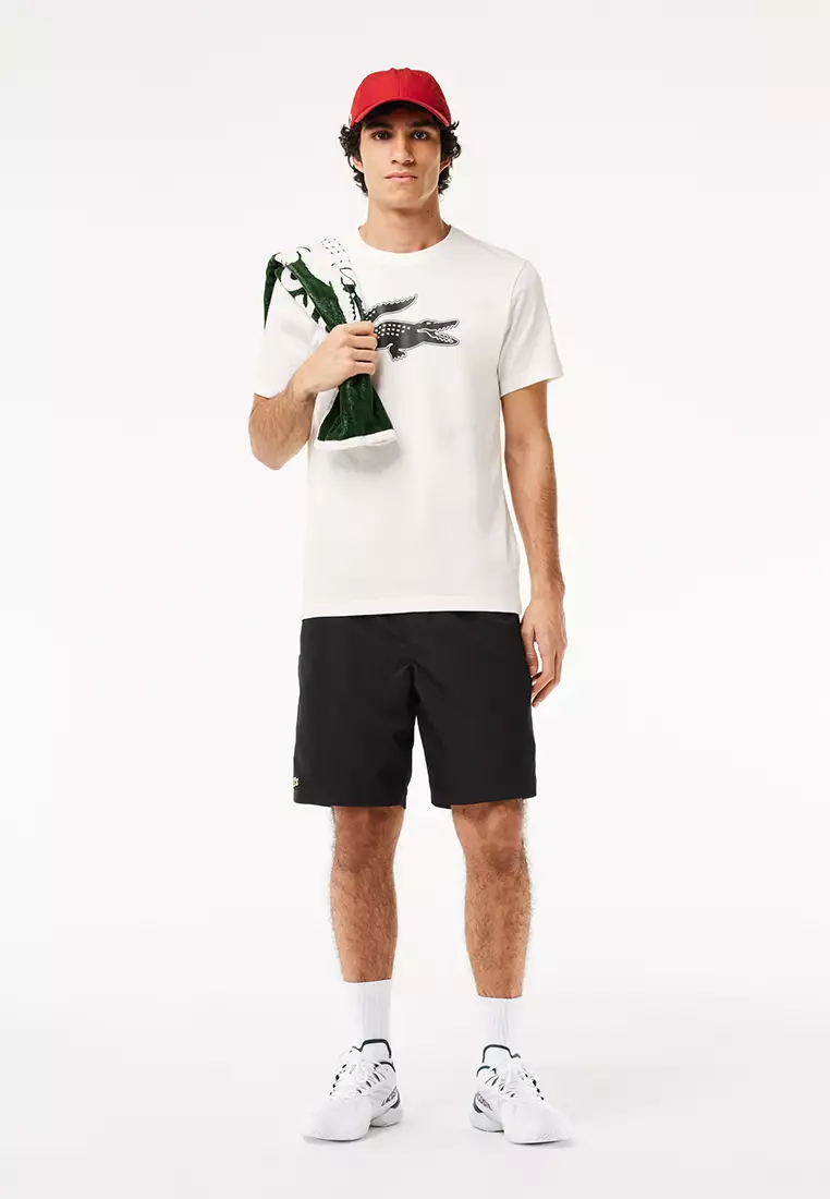 Men's LacSport 3DPrnt Crocodile Breathable Jrsy T-shrt