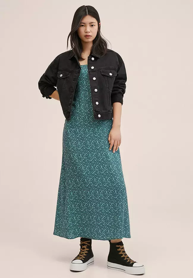 Buy MANGO KIDS Teens Floral Print Dress 2025 Online ZALORA