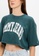 Tommy Hilfiger green Oversized Crop College Tee A3A59AAA38FEA2GS_2