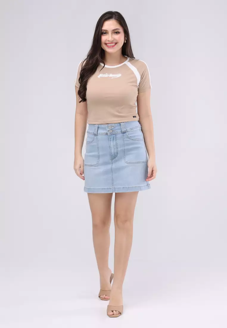 5x5 Rib Knits Short Sleeves Top