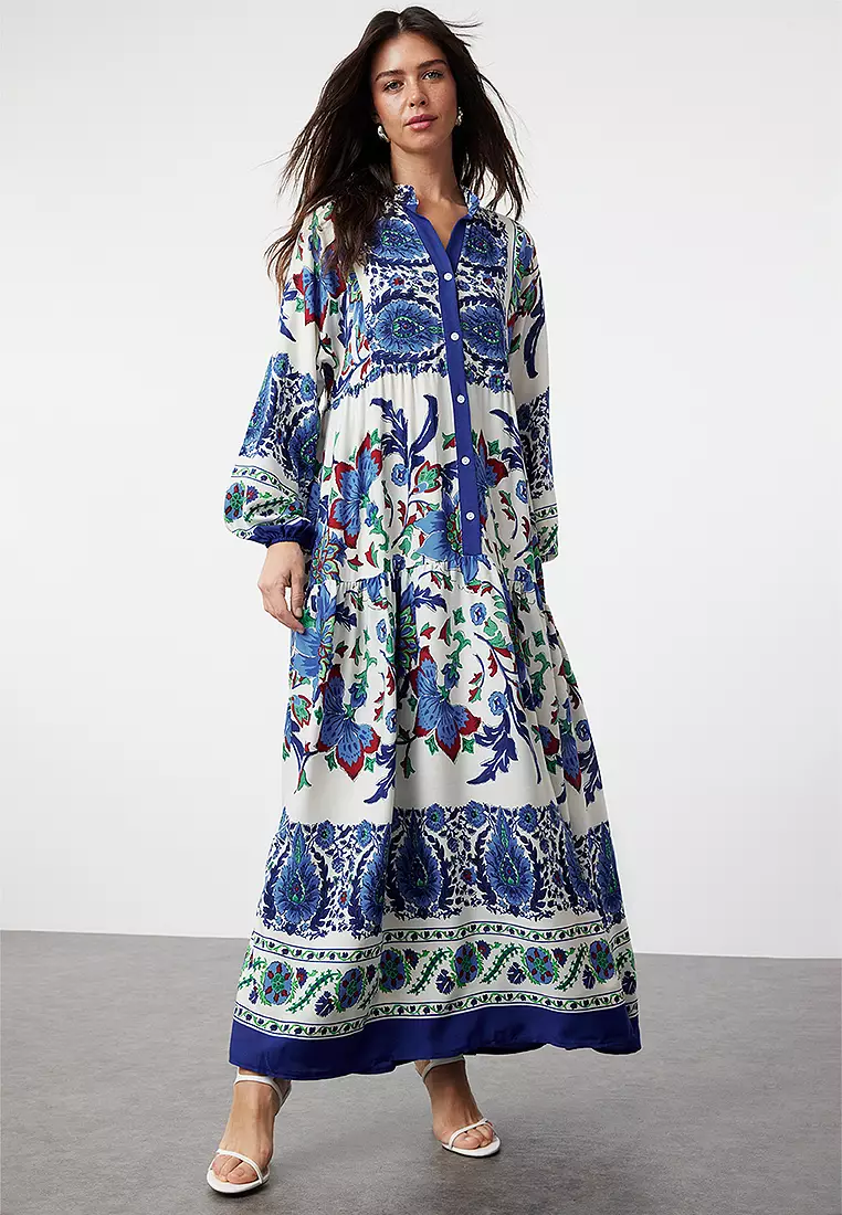 Printed Maxi Dress