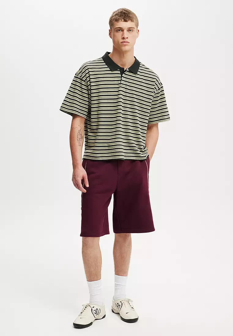 Cropped Fit Polo Shirt