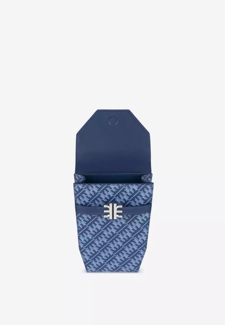 JW Pei Fei Chain Phone Case Navy