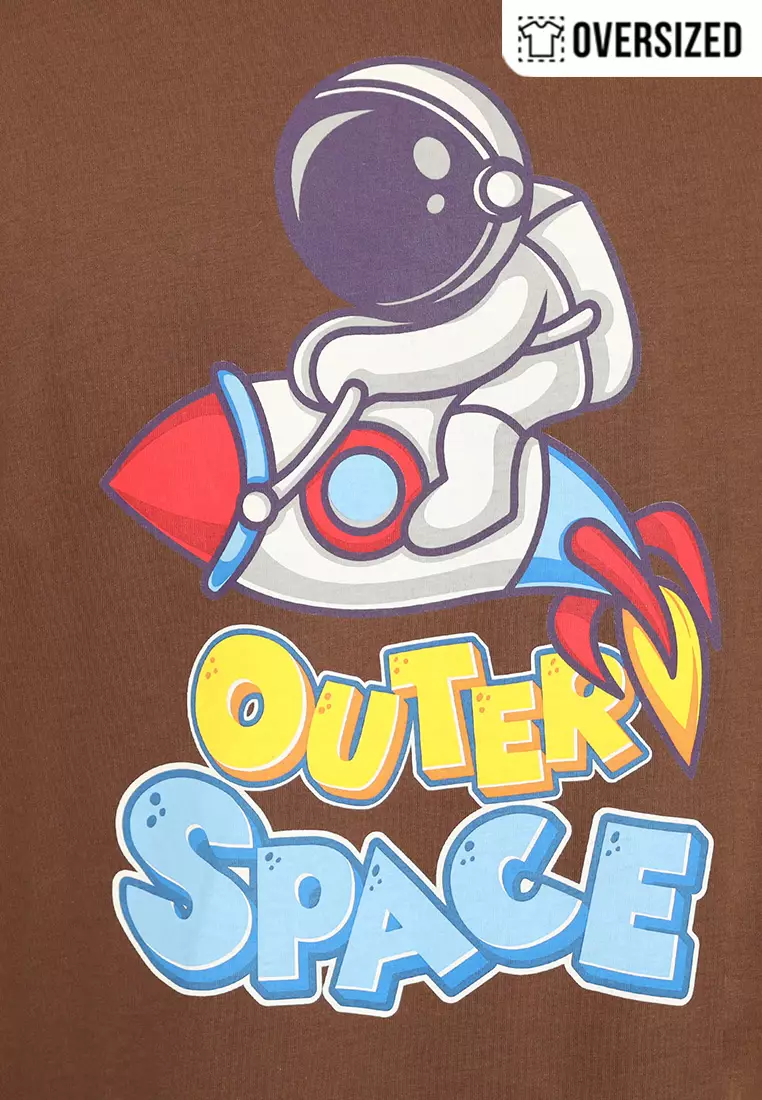 RBJ T-Shirt Cotton Combed Oversized Pria 2079350071