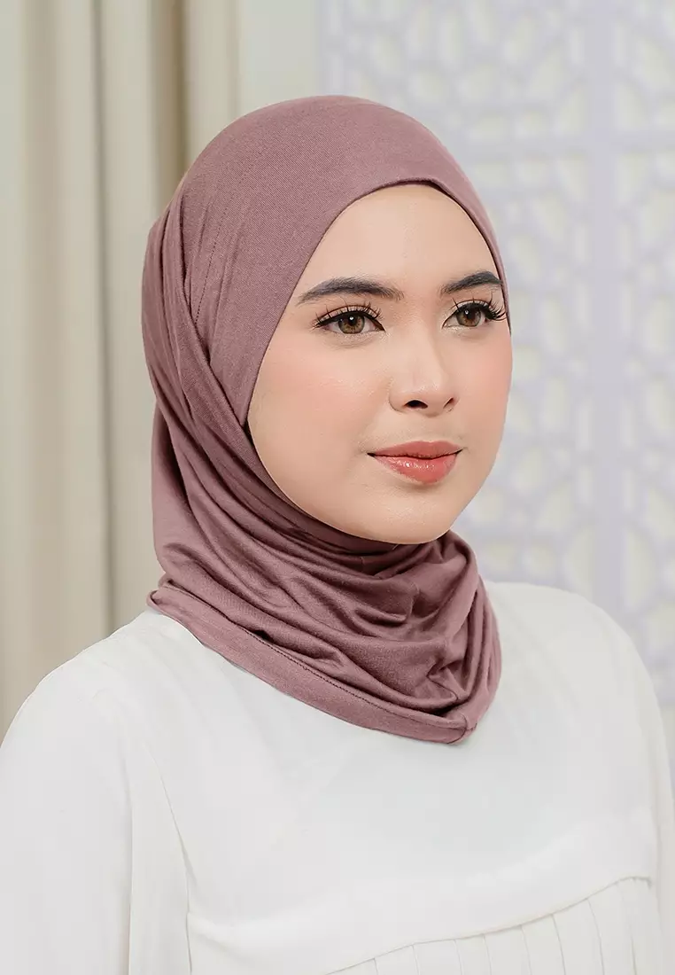 HIJAB INSTAN LUMA - DUSTY PINK
