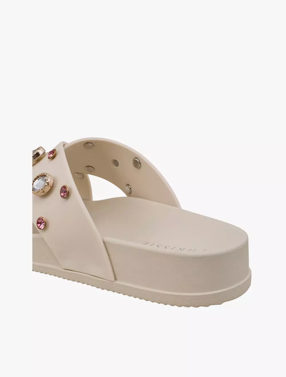 Payless Chrissie Womens Nael Jelly Sandals - Beige_05