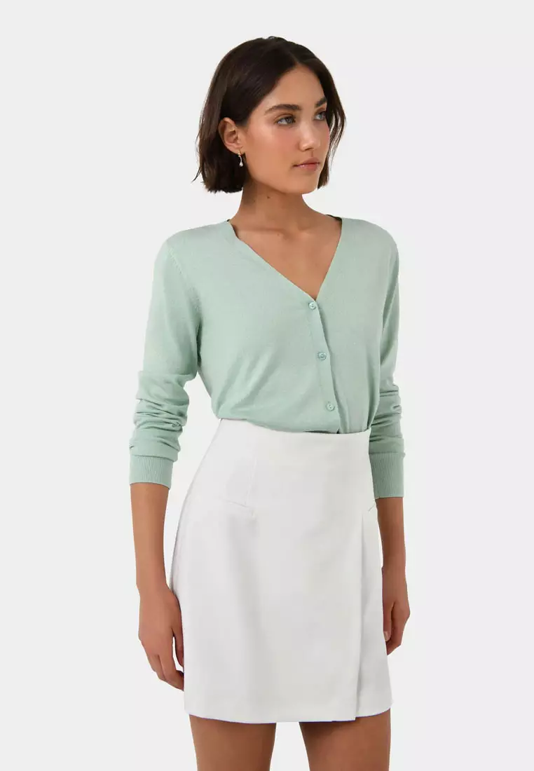 Nicolette V-Neck Knit Cardigan