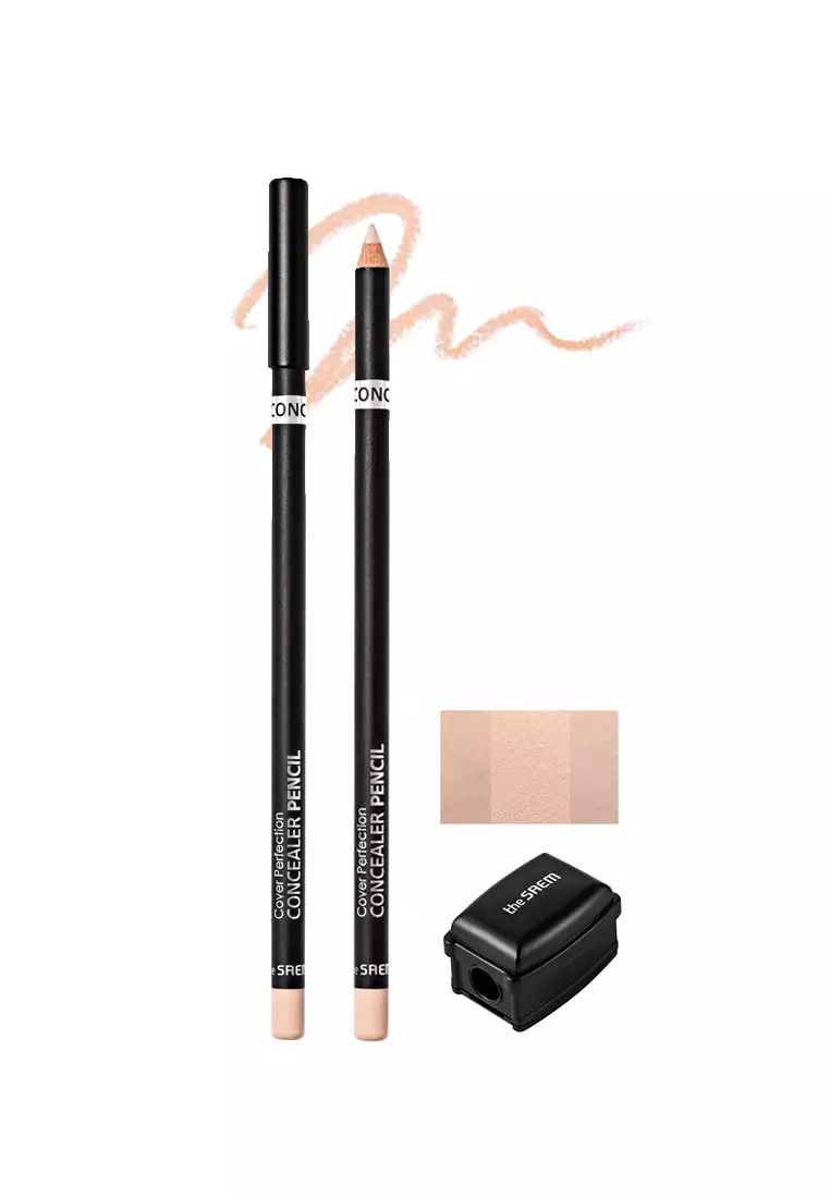 Jual The Saem THE SAEM Cover Perfection Concealer Pencil 1.0 Clear ...