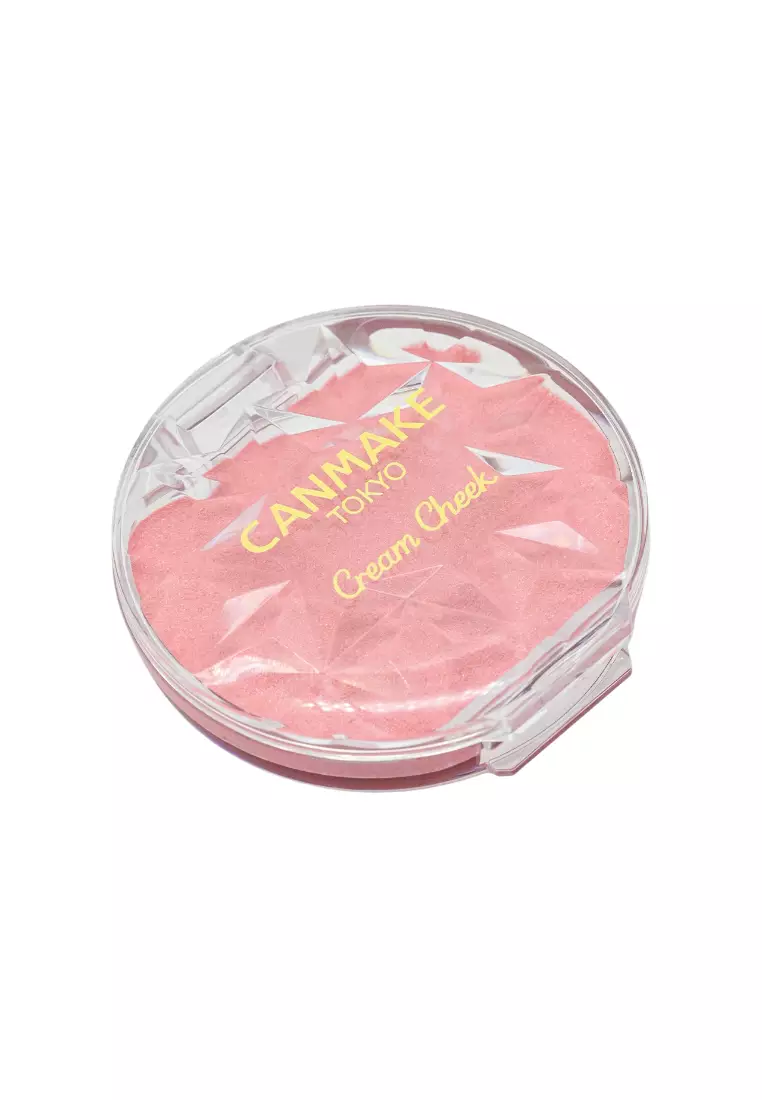 Canmake 夢幻胭脂膏-珍珠系列 (#P06 Sweet Coral甜美珊瑚)(1件) 1piece