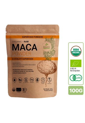Nature's Superfoods Nature's Superfoods Organic Raw Maca Powder 100g BC11EES655CCDBGS_1