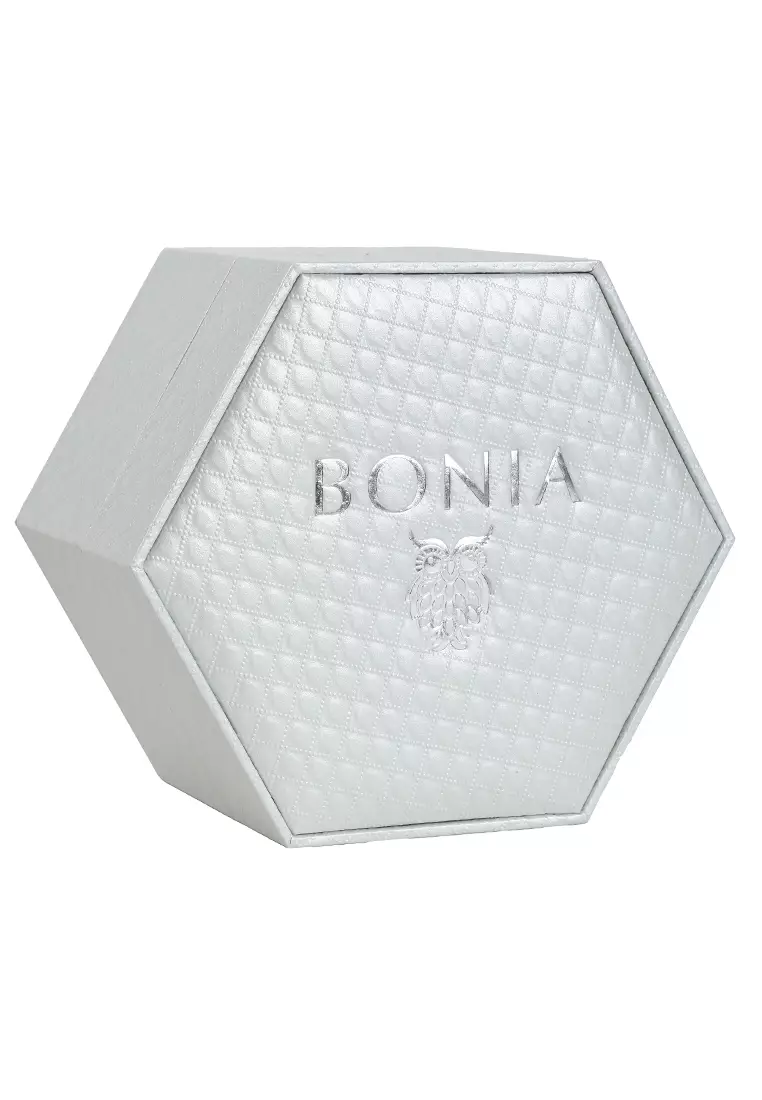 Bonia Owl - Jam Tangan Wanita - Gold - Stainless Steel Bracelet - BNB10641-2229