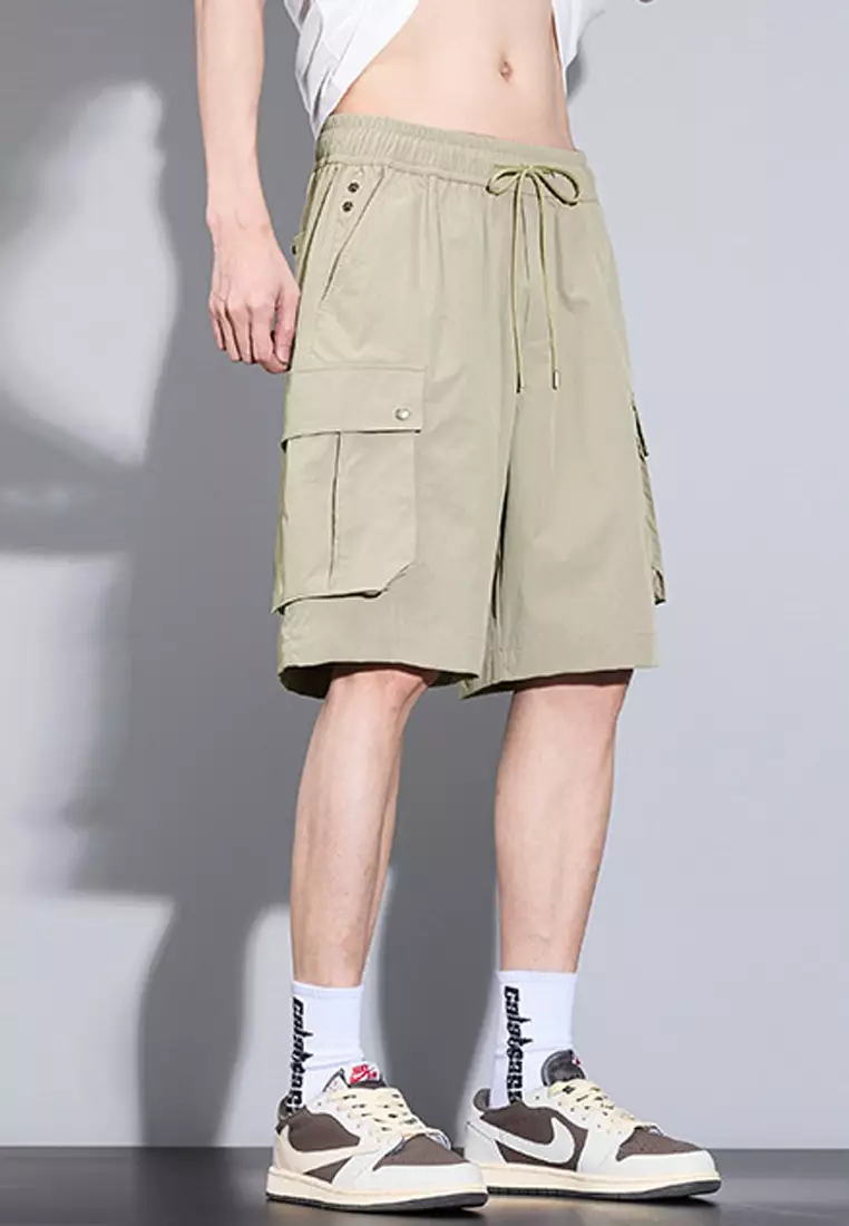 Drawstring Casual Shorts