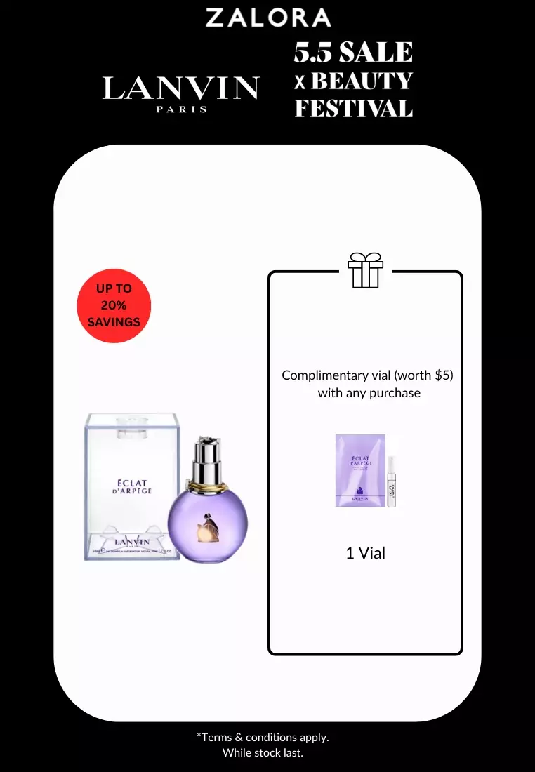 Buy LANVIN Lanvin Éclat d'Arpège EDP 100ml 2026 Online | ZALORA