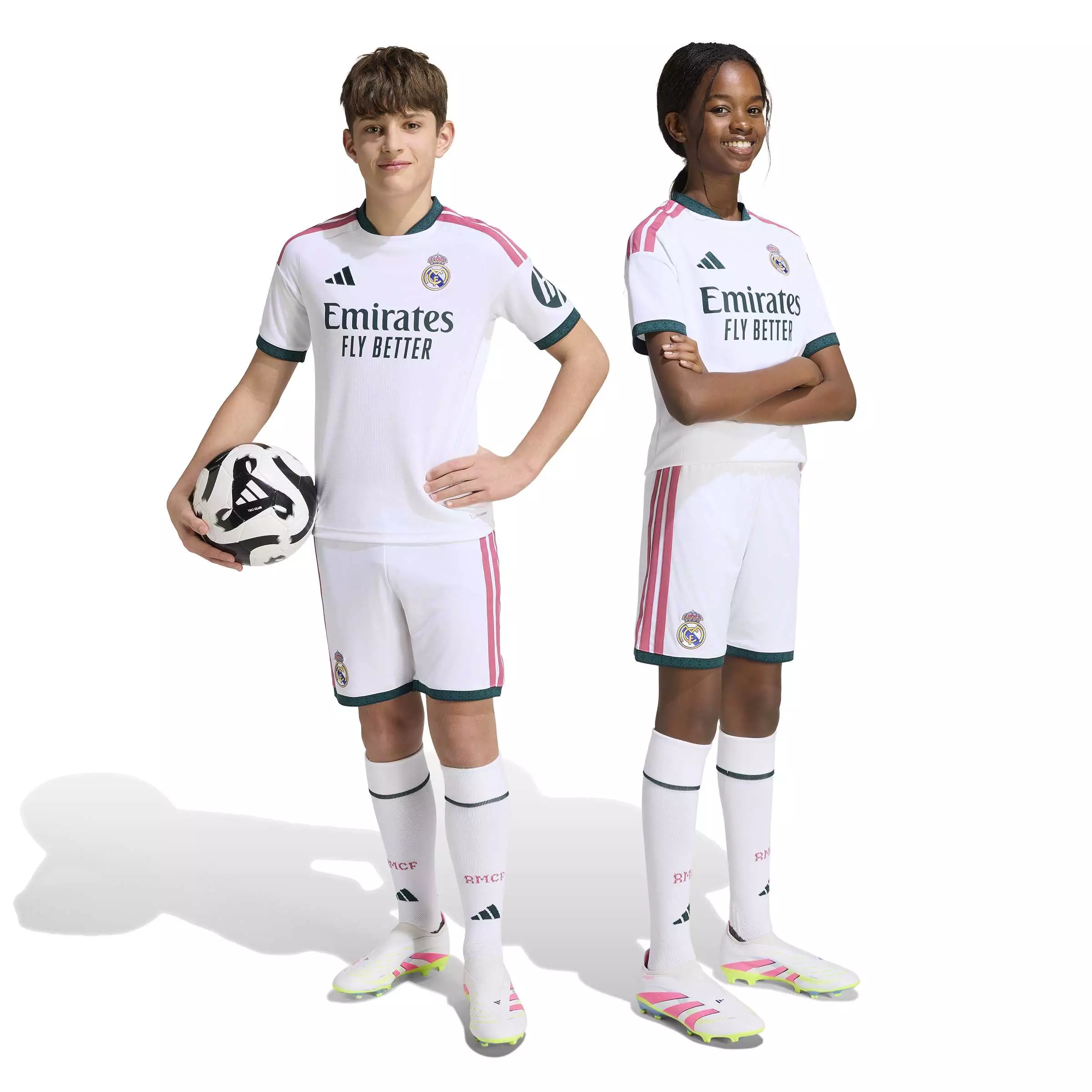 ADIDAS Real Madrid 26/27 Home Kids Shorts KC3949 - Celana Pendek Anak (Putih)