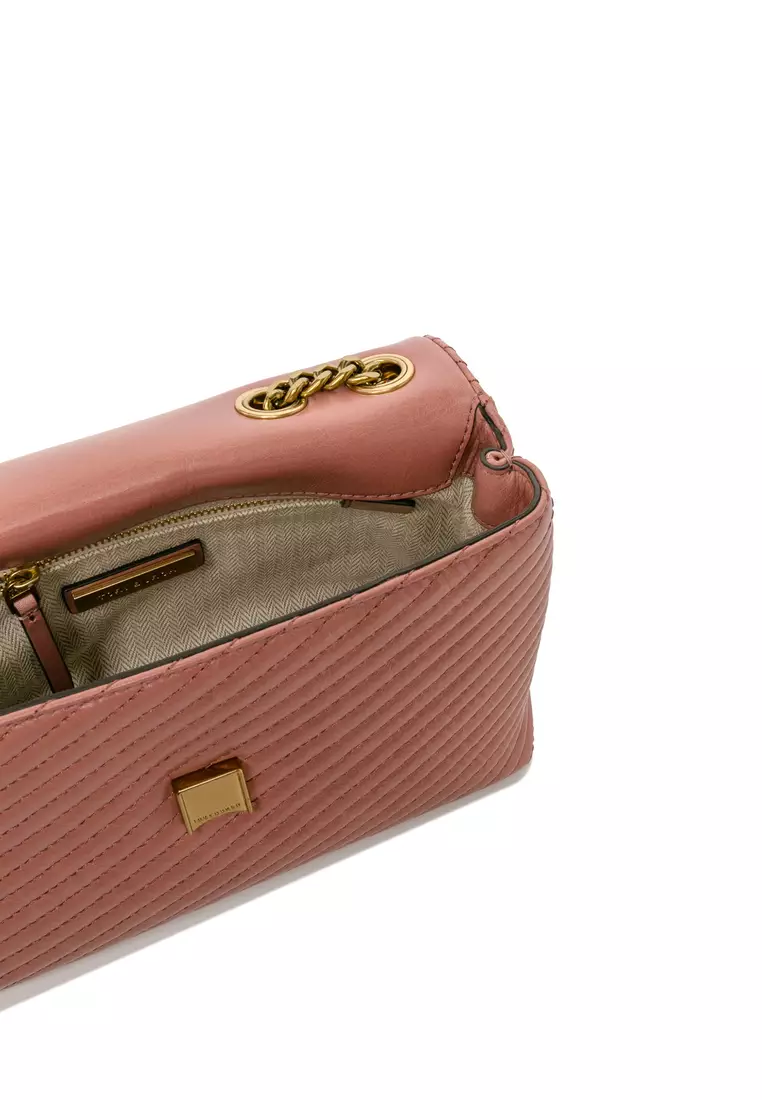 Buy TORY BURCH Small Kira Moto Quilt Convertible Shoulder Bag