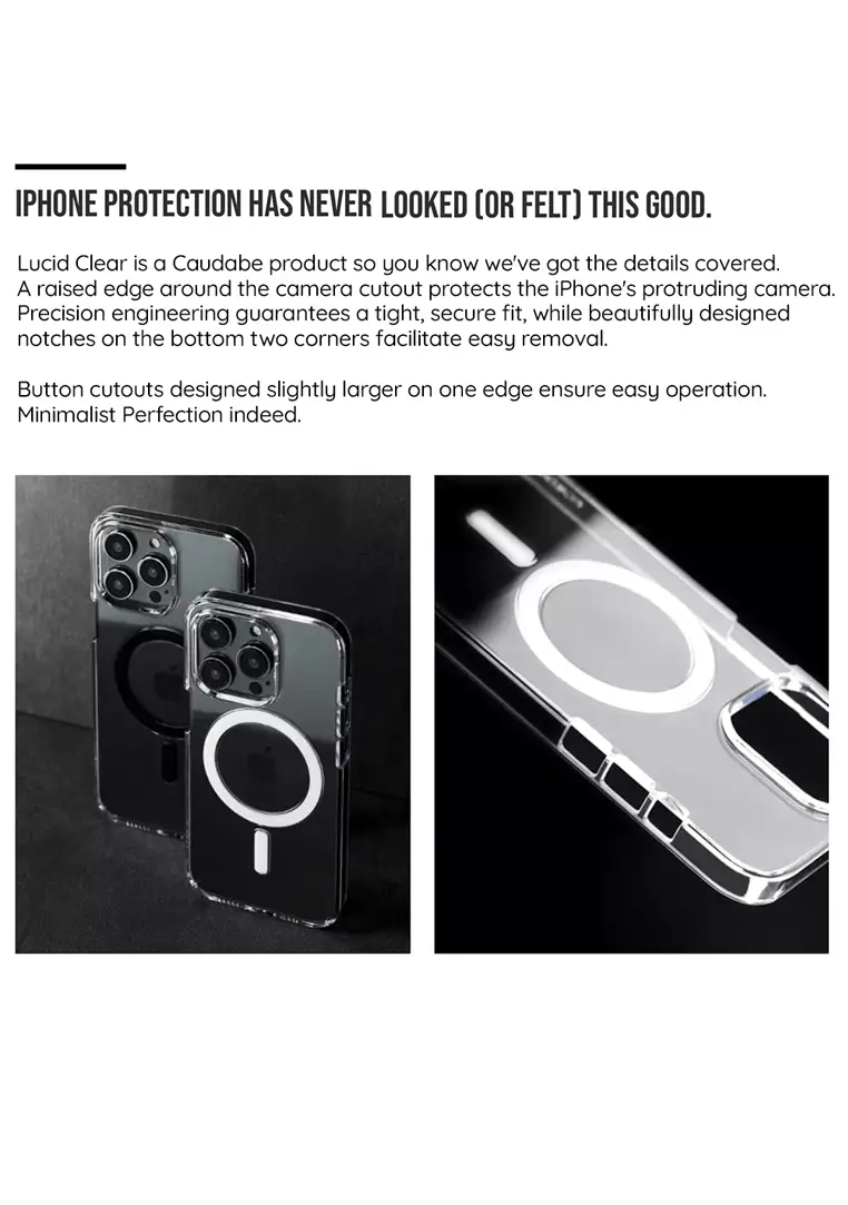 Jual Caudabe Original Case Iphone Pro Max Caudabe Lucid Clear