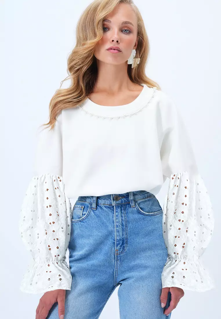 Long Sleeves Blouse