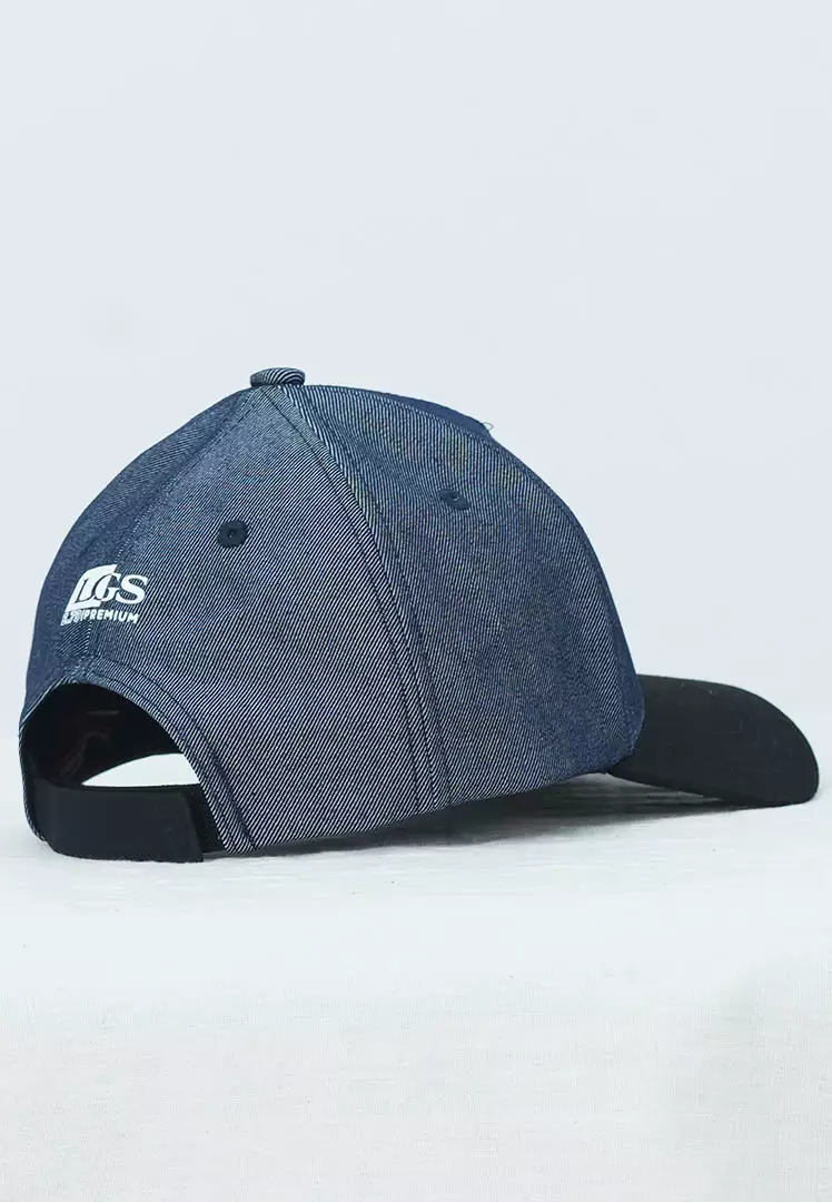 LGS - Topi Casual Pria Motif Denim Gambar Sablon Humble - JCA.513.339.001.C