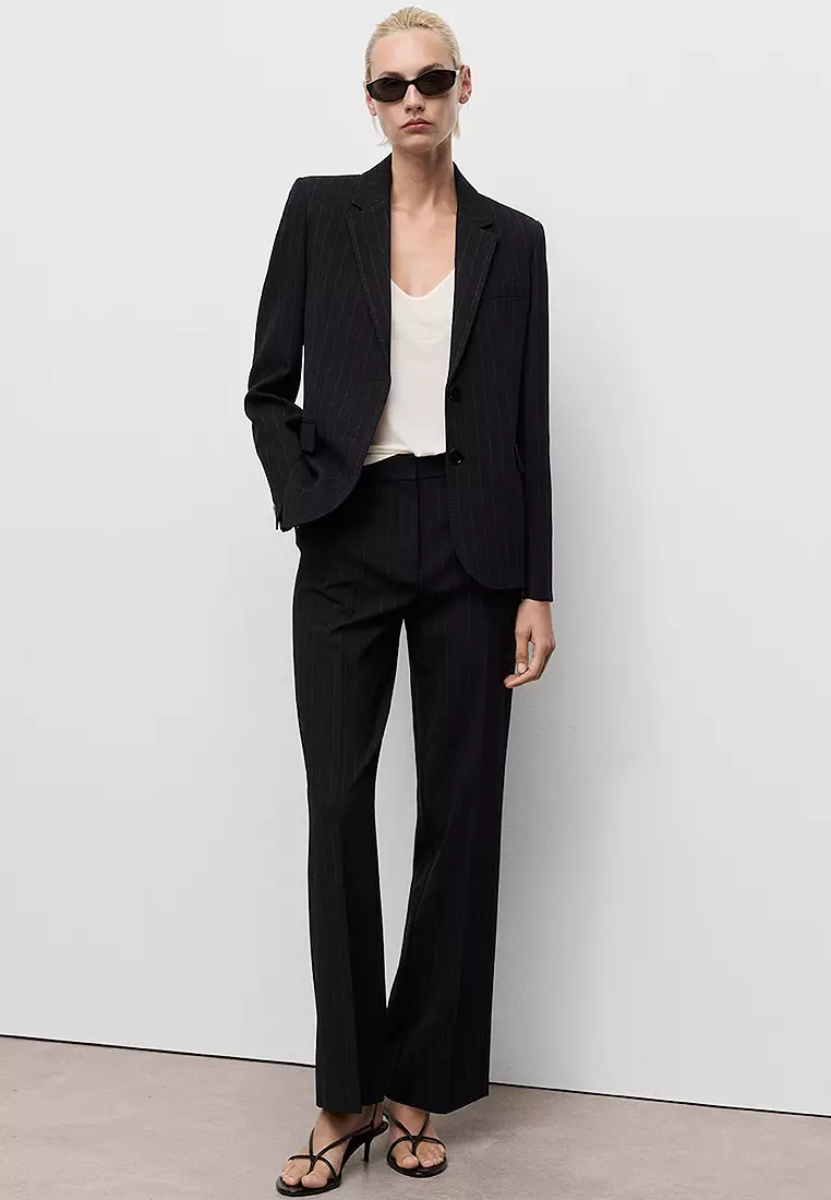 Straight-Fit Suit Jacket