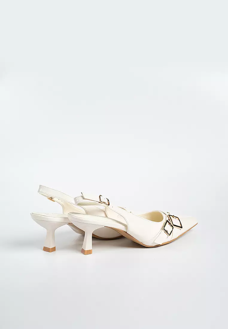 Winston Belt Flared Heels