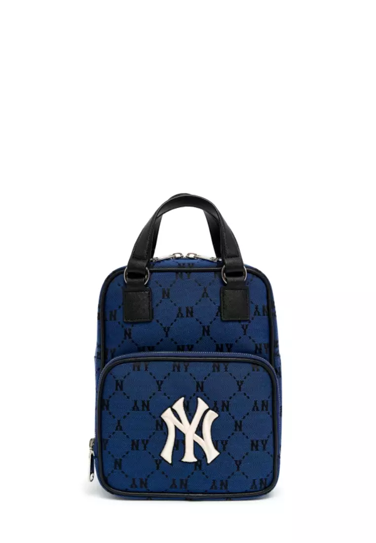 MLB Korea - Monogram Nylon Jacquard Mini Backpack